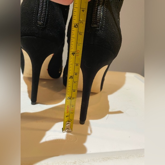 ✨NEW ✨ Via Spiga leather Tresa Cutout Lace Up Open Toe Tall Boots size 8.5 - Picture 15 of 15